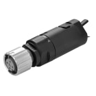 Omron - Connecteur, M12, PVC, 4 broches, Straight, ICD connection