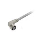 Omron - Câble de capteur, connecteur femelle à angle droit Smartclick M12 (femelle), 4 p