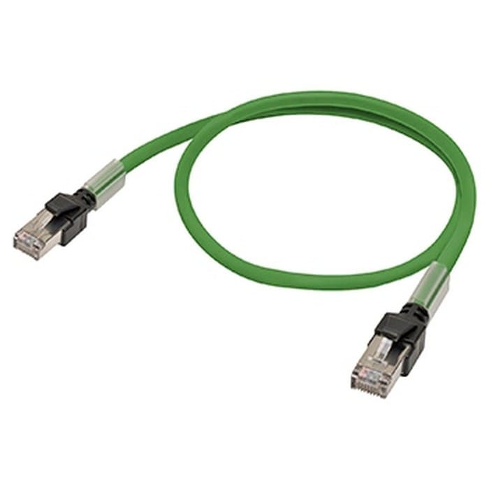 Omron - CABLE ETHER PUR RJ45 X2 VERT 150 CM
