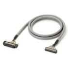 Omron - Câble 2 m entre bornier avec connecteur MIL 40 points (XW2D-40G6) et unité API a