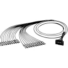 Omron - Câble 2 m avec connecteur MIL 20 points dun côté et fils libles de lautre
