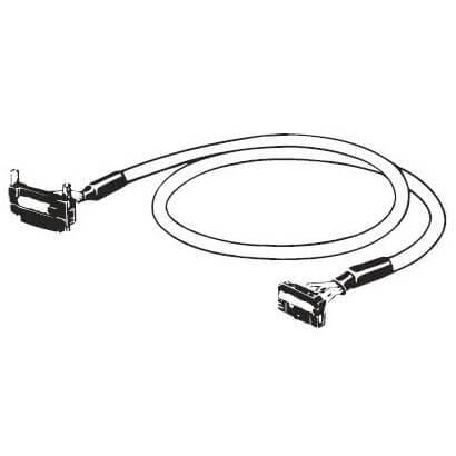 Omron - Câble E/S, 0,5 m, entre FCN24 et MIL20, direct
