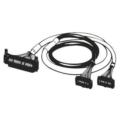 Omron - Câble E/S, 5 m, entre FCN40 et 2 x MIL20, direct