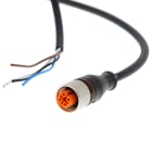 Omron - Connecteur M12, 4 broches, droit, PUR, à visser, câble 2 m
