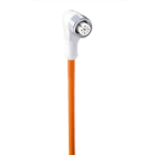 Omron - Cable connecteur M12, Polypropylene, femellle, coudé, 4 poles, 2 M