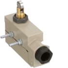 Omron - Métal, plongeur à galet, IP65, action rapide, 1 inverseur, 15 A, bornes à visser