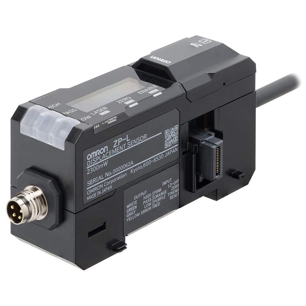 Omron - Capteur de déplacement laser, amplificateur, esclave, sortie PNP, sans sortie an