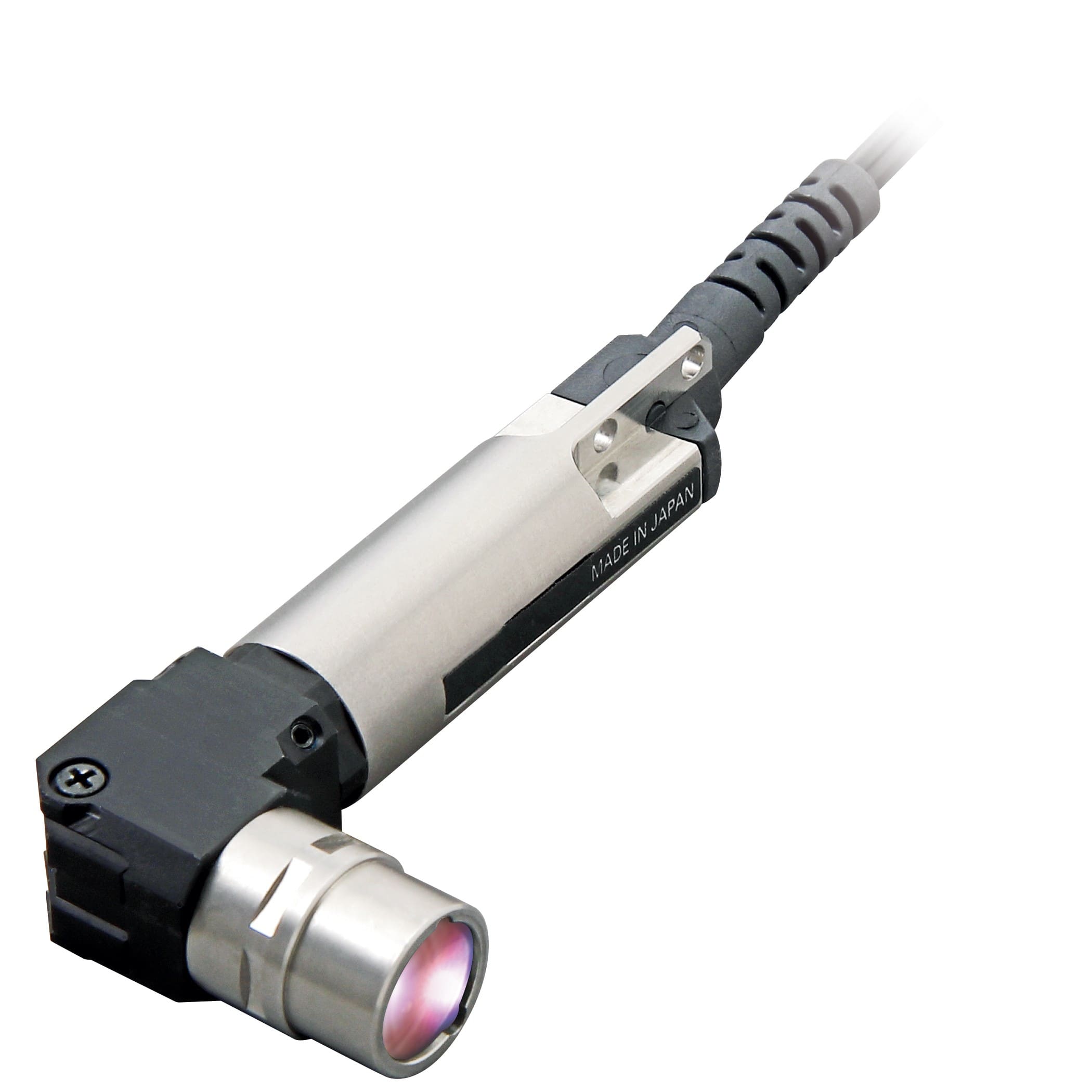 Omron - Capteur de déplacement confocal, tête de détection forme stylo, inclinée à 90 °,