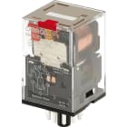 Omron - Relay, plug-in, 8-pin, DPDT, 10 A, mech & LED indicator, test button