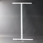 Atlantic - pièce de rechange origine fabricant : support mural h 928.6 blanc + verrous