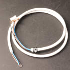 Atlantic - pièce de rechange origine fabricant : cable alimentation blanc bd1 l1150mm