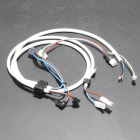 Atlantic - pièce de rechange origine fabricant : cable alimentation blanc