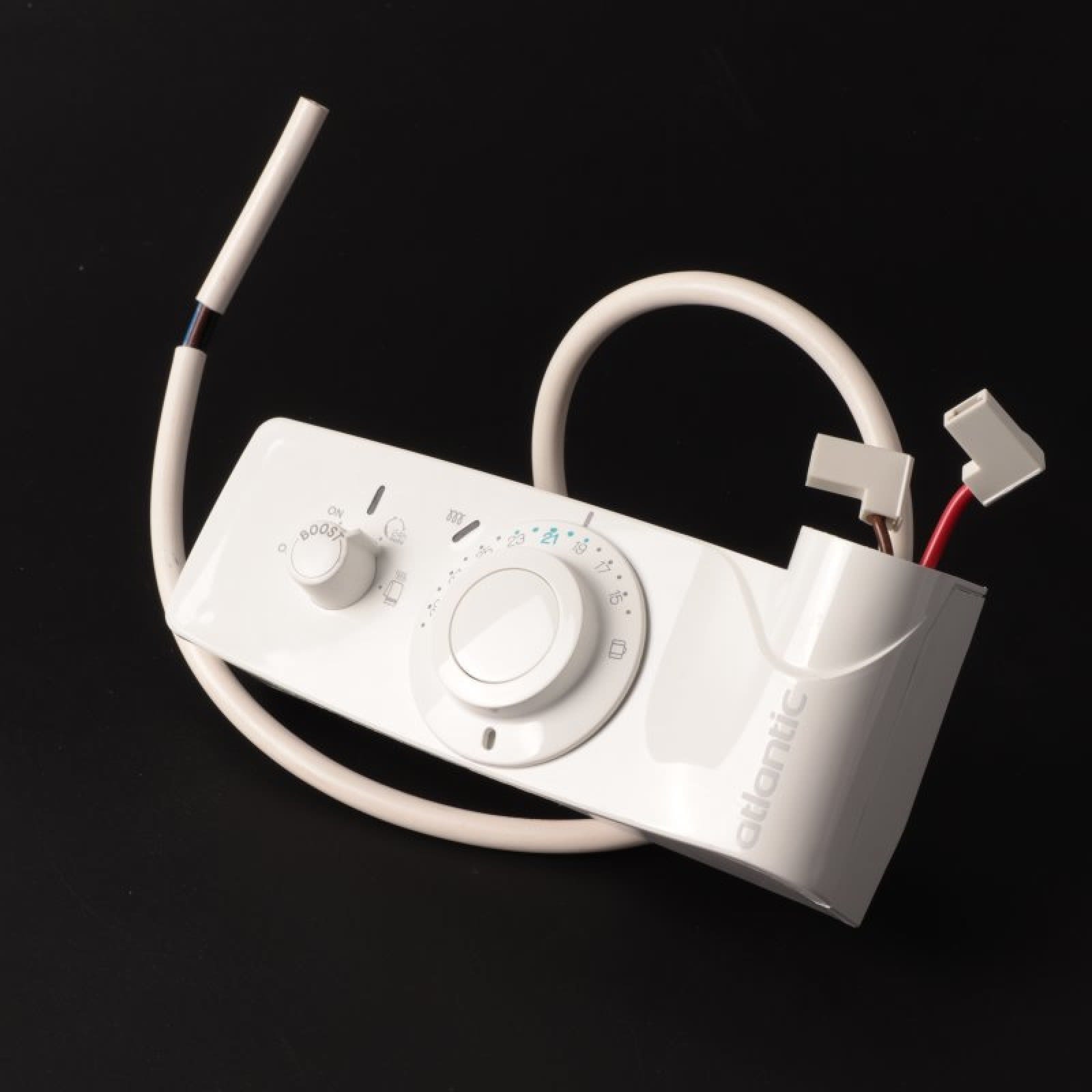 Atlantic - pièce de rechange origine fabricant : boitier thermostat blanc 2012 300w