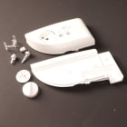 Atlantic - pièce de rechange origine fabricant : boitier plastique + molettes