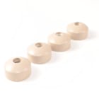 Atlantic - pièce de rechange origine fabricant : cache fixation murale x4 taupe