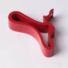 Atlantic - pièce de rechange origine fabricant : kit patère étroit-mixte rouge