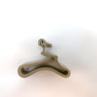 Atlantic - pièce de rechange origine fabricant : kit patère étroit-mixte taupe