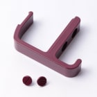 Atlantic - pièce de rechange origine fabricant : kit patère prune mod. pivotant