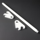 Atlantic - pièce de rechange origine fabricant : kit barre porte serviette l550mm