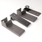 Atlantic - pièce de rechange origine fabricant : kit support mural complet mat d noir