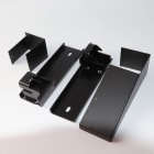 Atlantic - pièce de rechange origine fabricant : kit support mural complet mat g noir