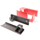 Atlantic - pièce de rechange origine fabricant : kit support mural complet mat g rouge