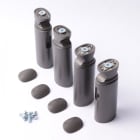 Atlantic - pièce de rechange origine fabricant : kit fixations long gris anthracite