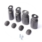 Atlantic - pièce de rechange origine fabricant : kit fixations court noir