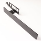 Atlantic - pièce de rechange origine fabricant : barre porte serviette gauche noire