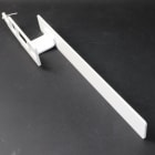 Atlantic - pièce de rechange origine fabricant : barre porte serviette droite blanche