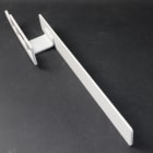 Atlantic - pièce de rechange origine fabricant : barre porte serviette droite grise