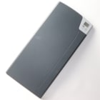 Atlantic - pièce de rechange origine fabricant : façade assemblée grise sans carte elect.