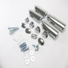 Atlantic - pièce de rechange origine fabricant : kit fixations murales (x4) timelis chrom