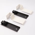 Atlantic - pièce de rechange origine fabricant : kit support mural complet mat g blc