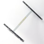 Atlantic - pièce de rechange origine fabricant : support mural noir 2100 1250w h + ver.