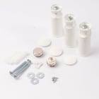 Atlantic - pièce de rechange origine fabricant : kit fixations (x3) droit + bouchons ec