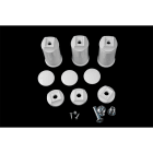 Atlantic - pièce de rechange origine fabricant : kit support mural 3pt droit ic0