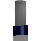 Atlantic - Radiateur Divali Néo Pilotage Intelligent connecté ? Vertical 1000W Gris étoilé