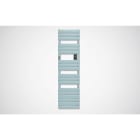 Atlantic - Radiateur sèche-serviettes connecté Adelis digital étroit 500W Vert d'eau