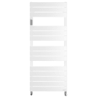 Atlantic - Radiateur sèche-serviettes Adélis eau chaude racc. collecteurs 491W blc brillant