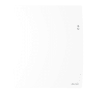 Atlantic - Radiateur connecté Agilia+ Pilotage Intelligent horizontal 1000W blanc carat