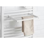 Atlantic - Barre sèche-linge blanc pour sèche-serviettes tubes ronds