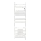 Atlantic - Radiateur sèche-serviettes Doris électrique digital 1000W Blanc Brillant