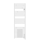 Atlantic - Radiateur sèche-serviettes Doris électrique digital 0500W Blanc Carat