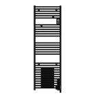 Atlantic - Radiateur sèche-serviettes Doris électrique digital ventilo 1500W Noir