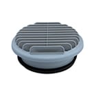 Atlantic - Entrée / sortie d'air murale PVC beige Ø160mm pour chauffe-eau thermodynamique