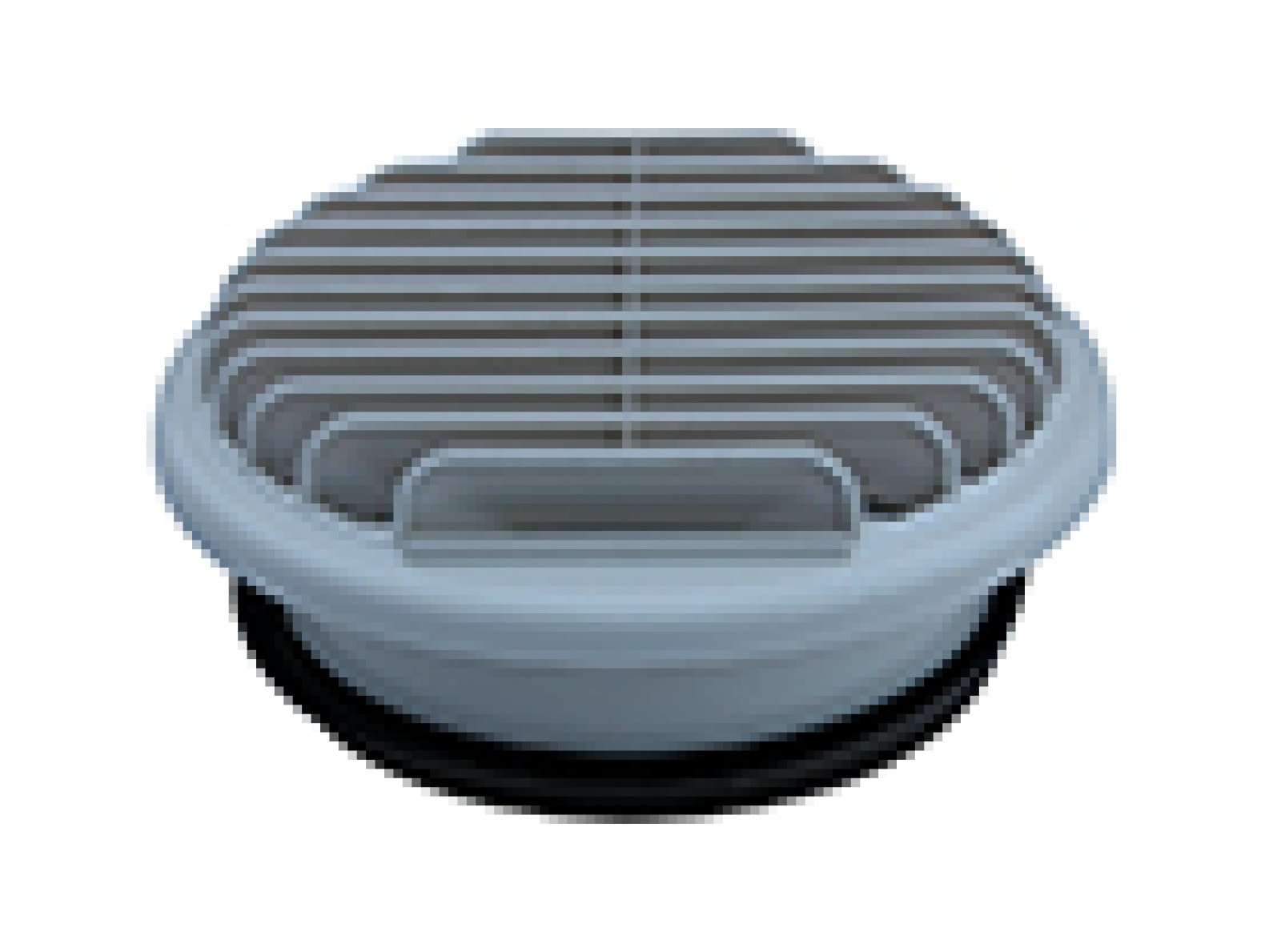 Atlantic - Entrée / sortie d'air murale PVC beige Ø160mm pour chauffe-eau thermodynamique