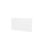 Atlantic - Radiateur connecté Irisium Serenity horizontal 1500W blanc carat