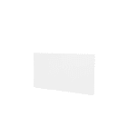 Atlantic - Radiateur connecté Irisium Serenity horizontal 1500W blanc carat