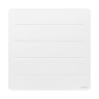 Atlantic - Radiateur connecté Nirvana Neo horizontal 1250W blanc
